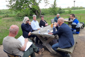 Werkbezoek Statenfractie aan Natuurorganisaties in Ruinen